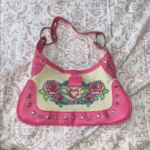 vintage harley davidson mini shoulder purse